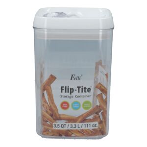 Felli Flip-Tite Storage Container Clear 111oz